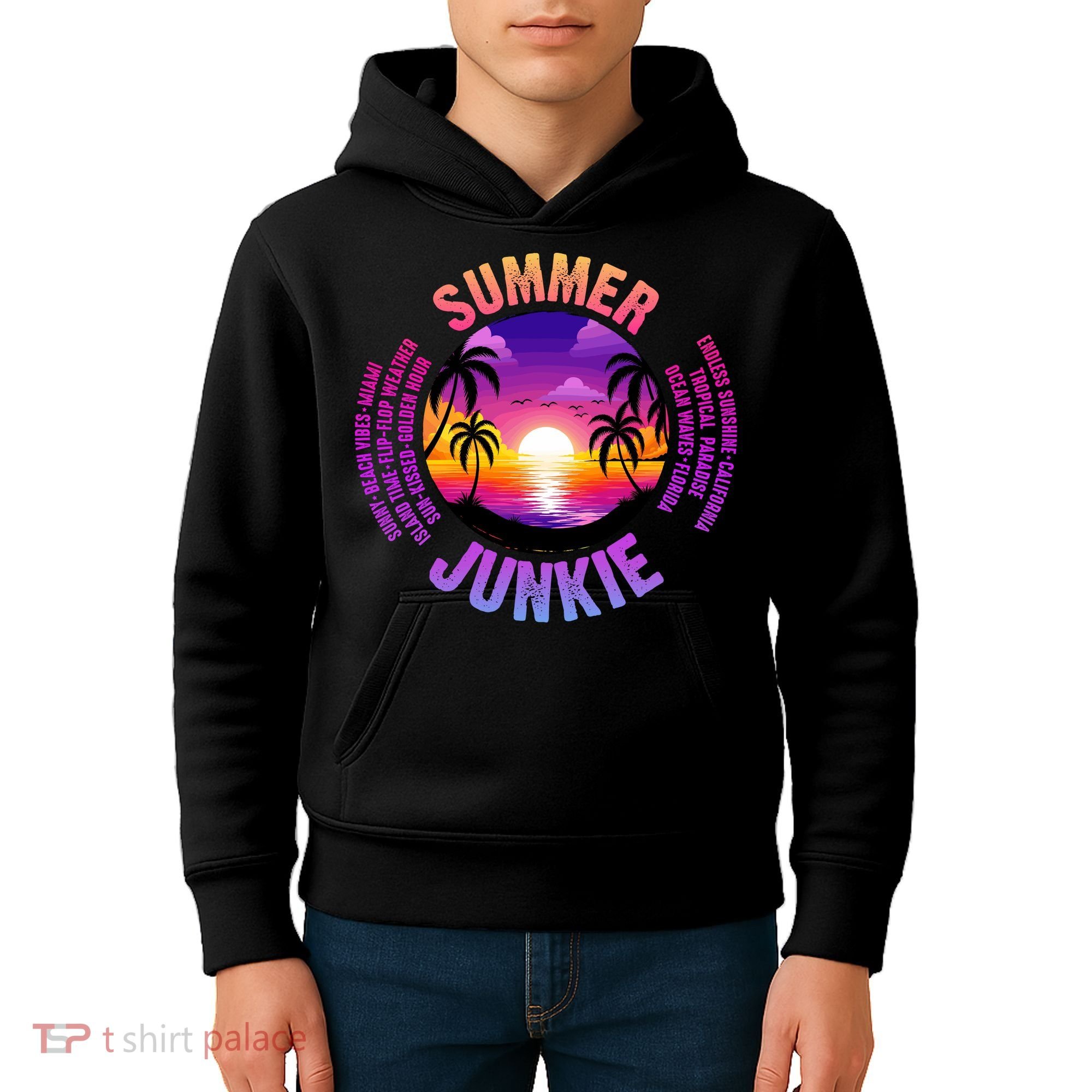Summer Junkie Kids Hoodie