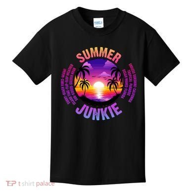 Summer Junkie Kids T-Shirt