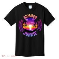 Summer Junkie Kids T-Shirt thumb 0
