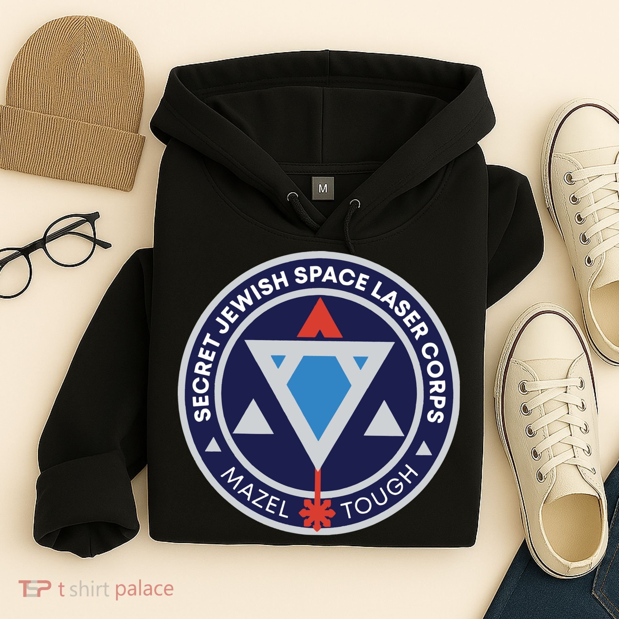 Secret Jewish Space Laser Corps Hoodie