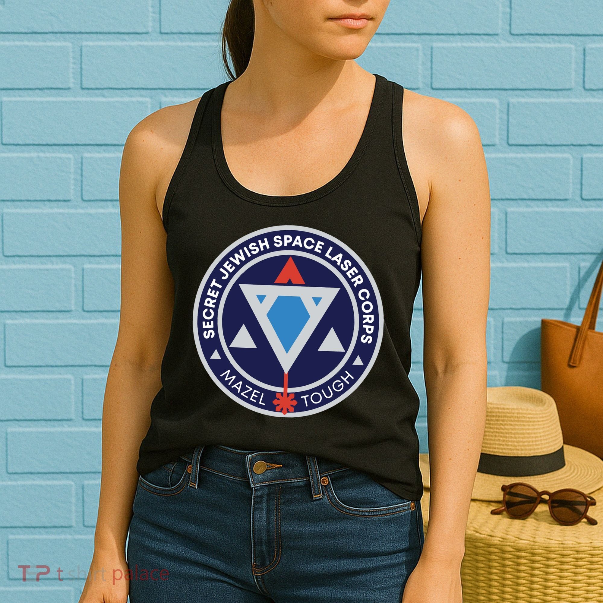 Secret Jewish Space Laser Corps Women's Tank Top