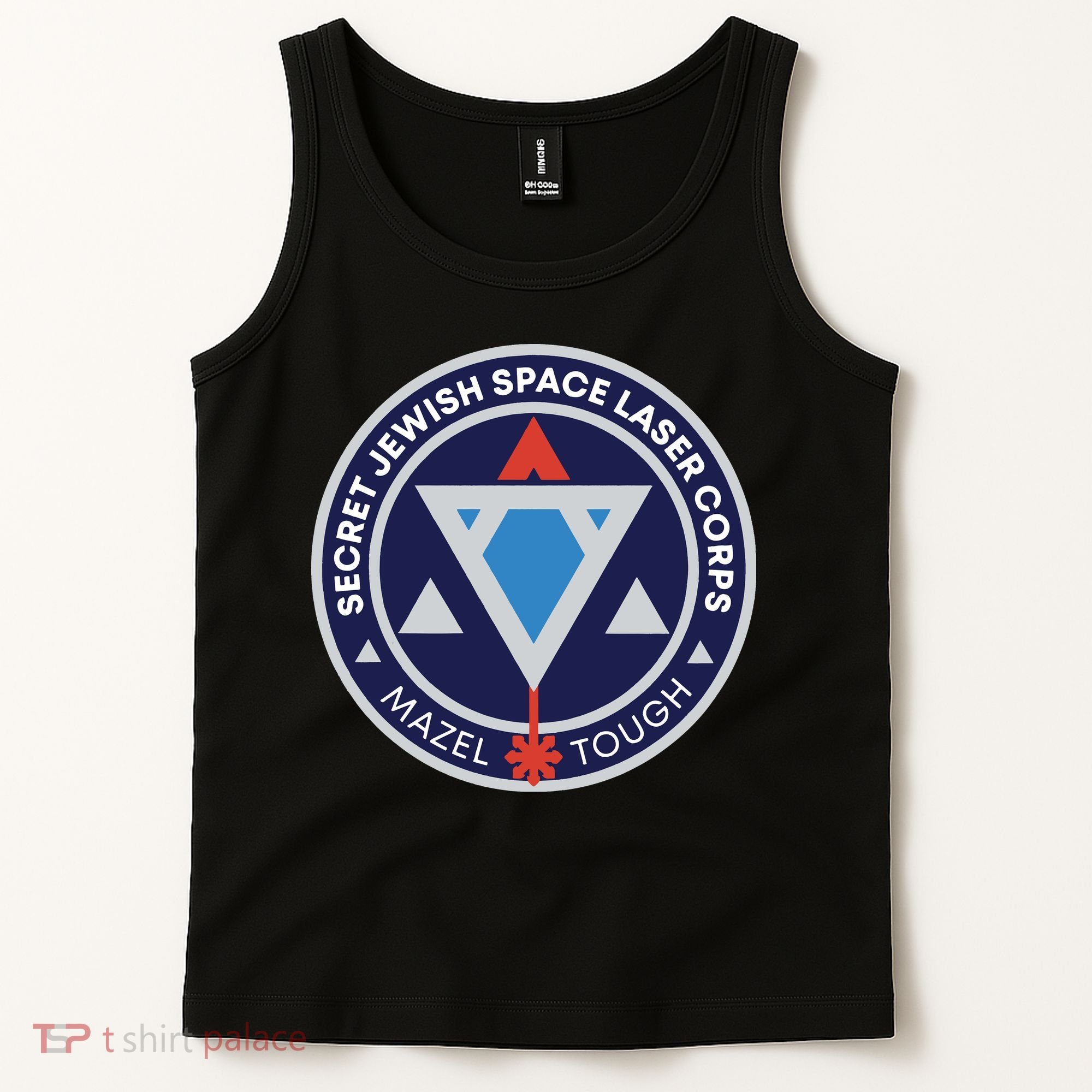 Secret Jewish Space Laser Corps Tank Top