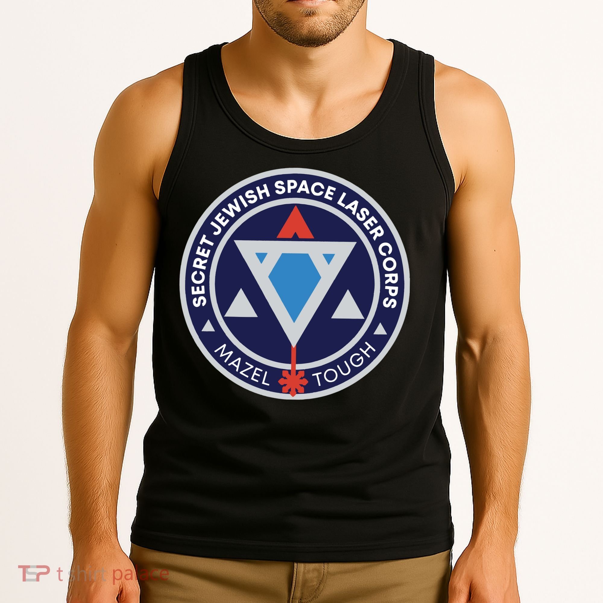 Secret Jewish Space Laser Corps Tank Top