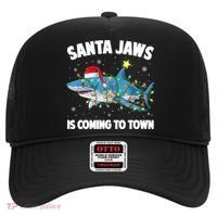 Santa Jaws Shark Christmas Lights Merry Sharkmas Xmas Boys TShirt Hat thumb 0
