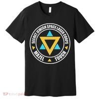 Secret Jewish Space Laser Corps Mazel Tov Funny Prank Premium T-Shirt thumb 0