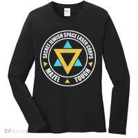Secret Jewish Space Laser Corps Mazel Tov Funny Prank Women's Long Sleeve Shirt thumb 0