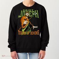 St Joseph Terror Of Demons Consecration 2021 Catholic Saint Women's Sweatshirt thumb 0