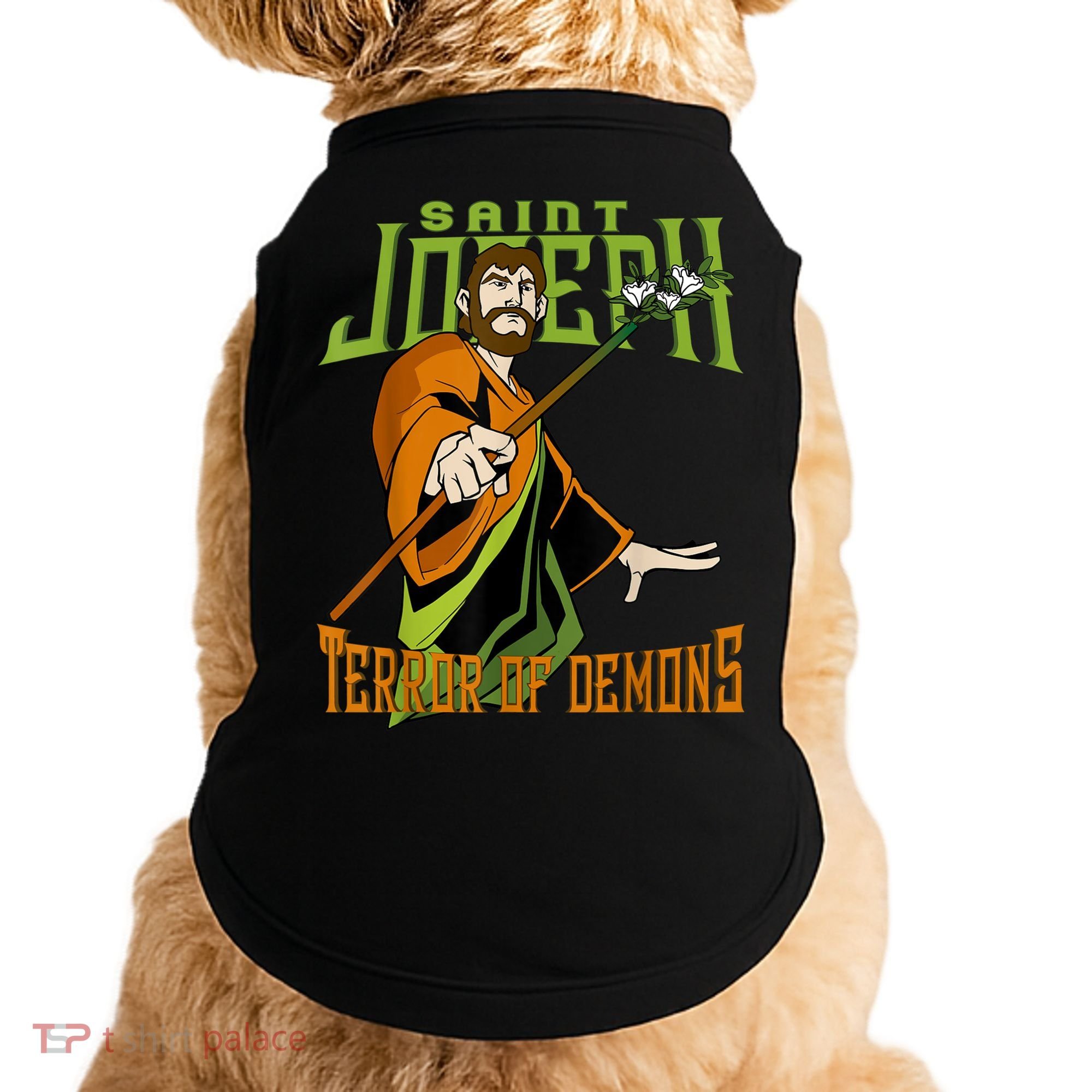 St Joseph Terror Of Demons Consecration 2021 Catholic Saint Doggie Tank