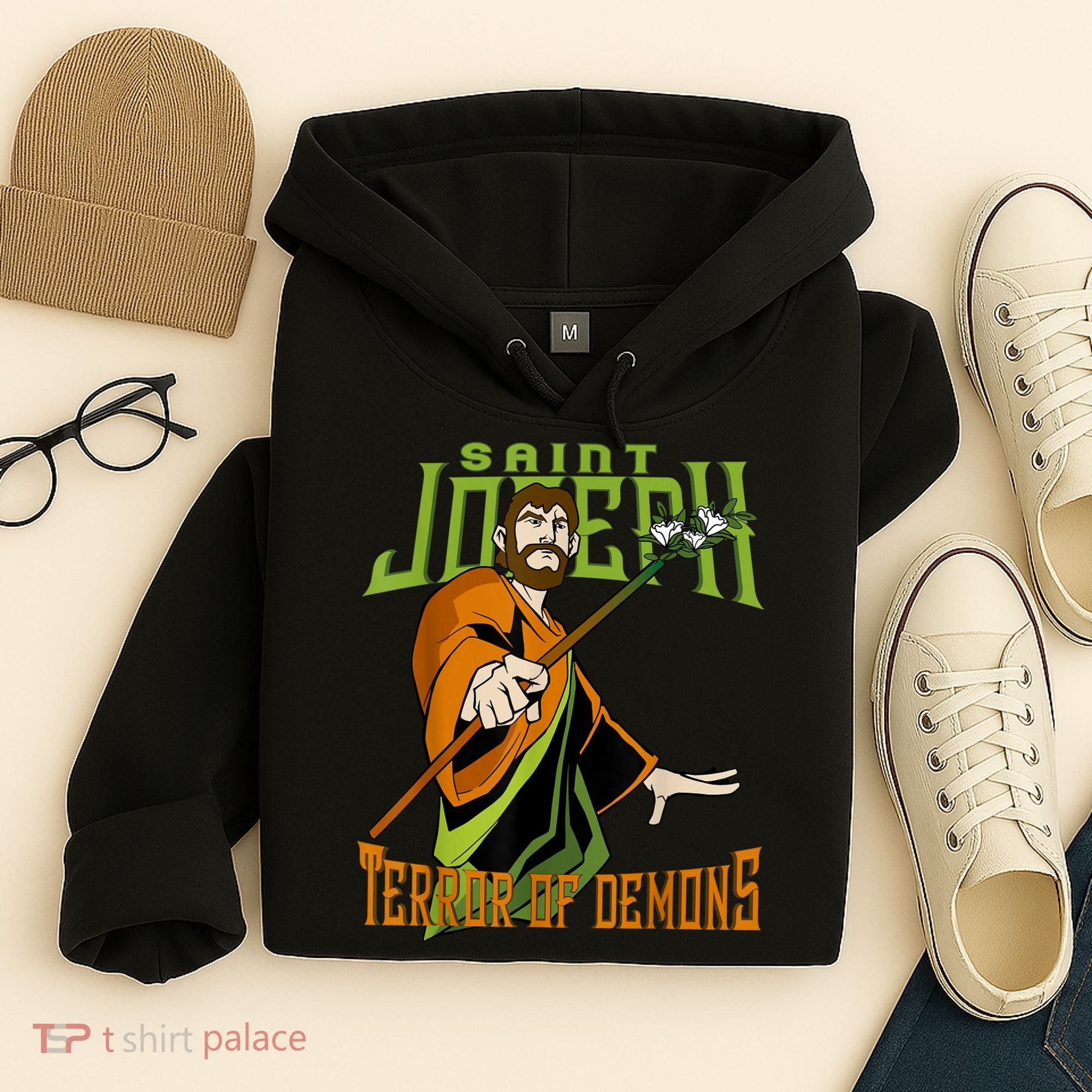 St Joseph Terror Of Demons Consecration 2021 Catholic Saint Hoodie
