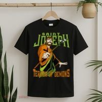 St Joseph Terror Of Demons Consecration 2021 Catholic Saint T-Shirt thumb 2