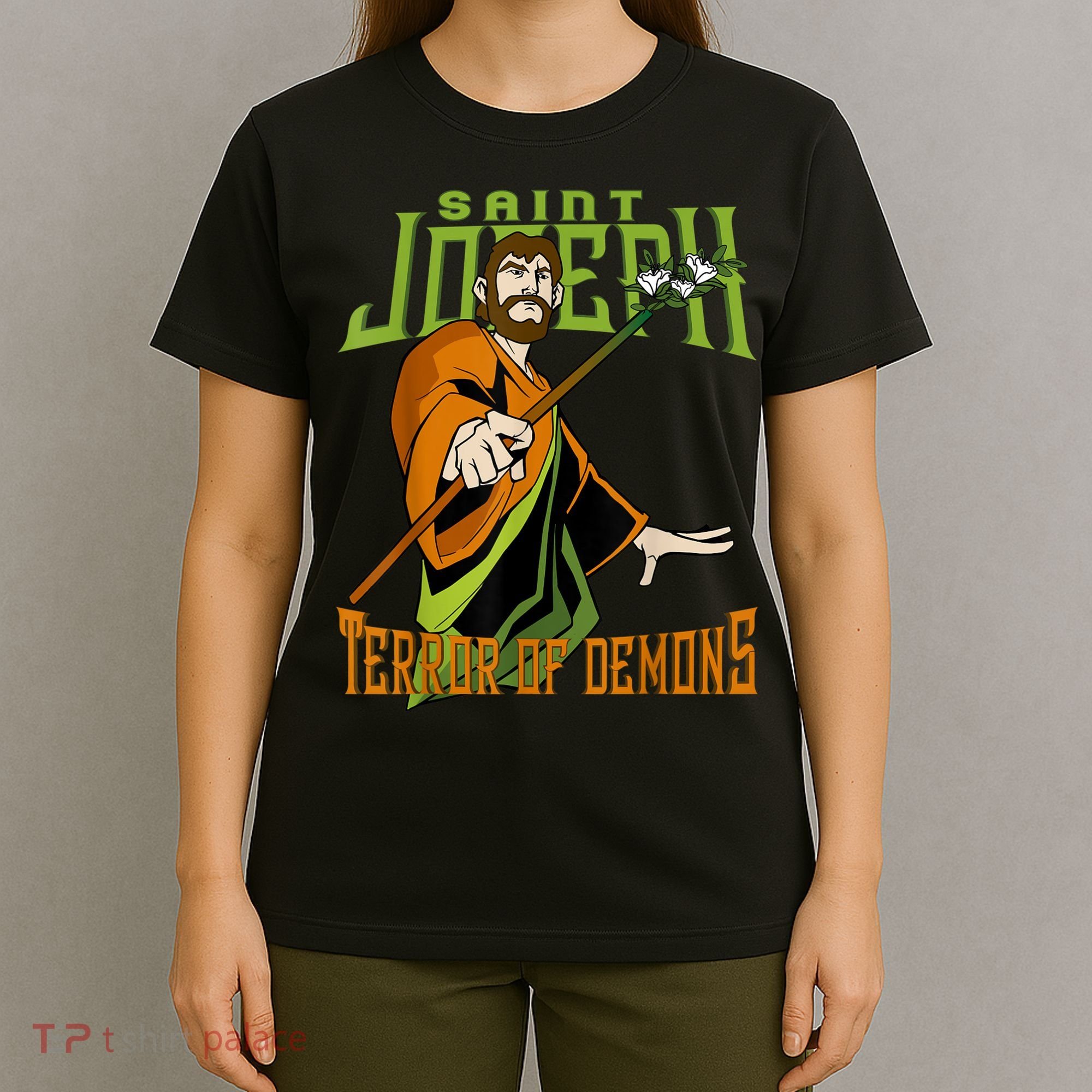 St Joseph Terror Of Demons Consecration 2021 Catholic Saint T-Shirt