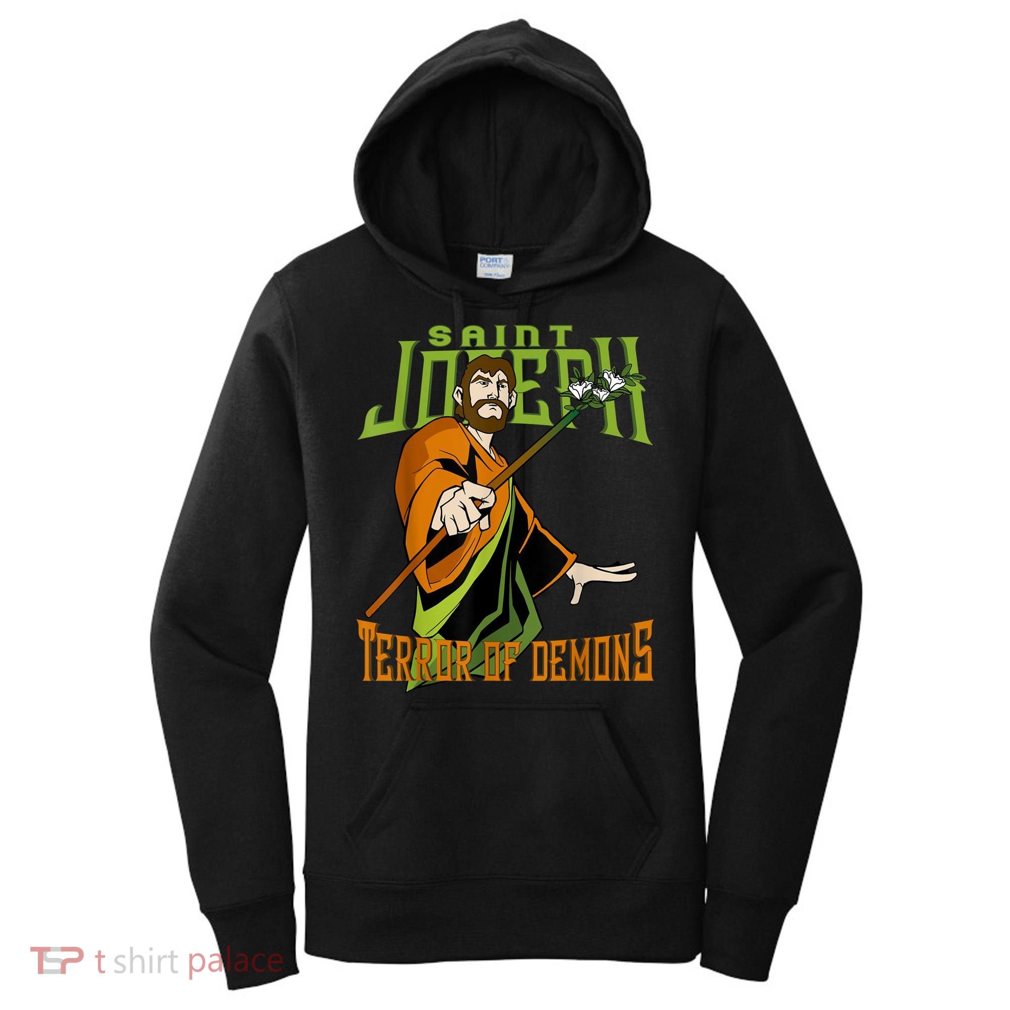 St Joseph Terror Of Demons Consecration 2021 Catholic Saint Women's Hoodie
