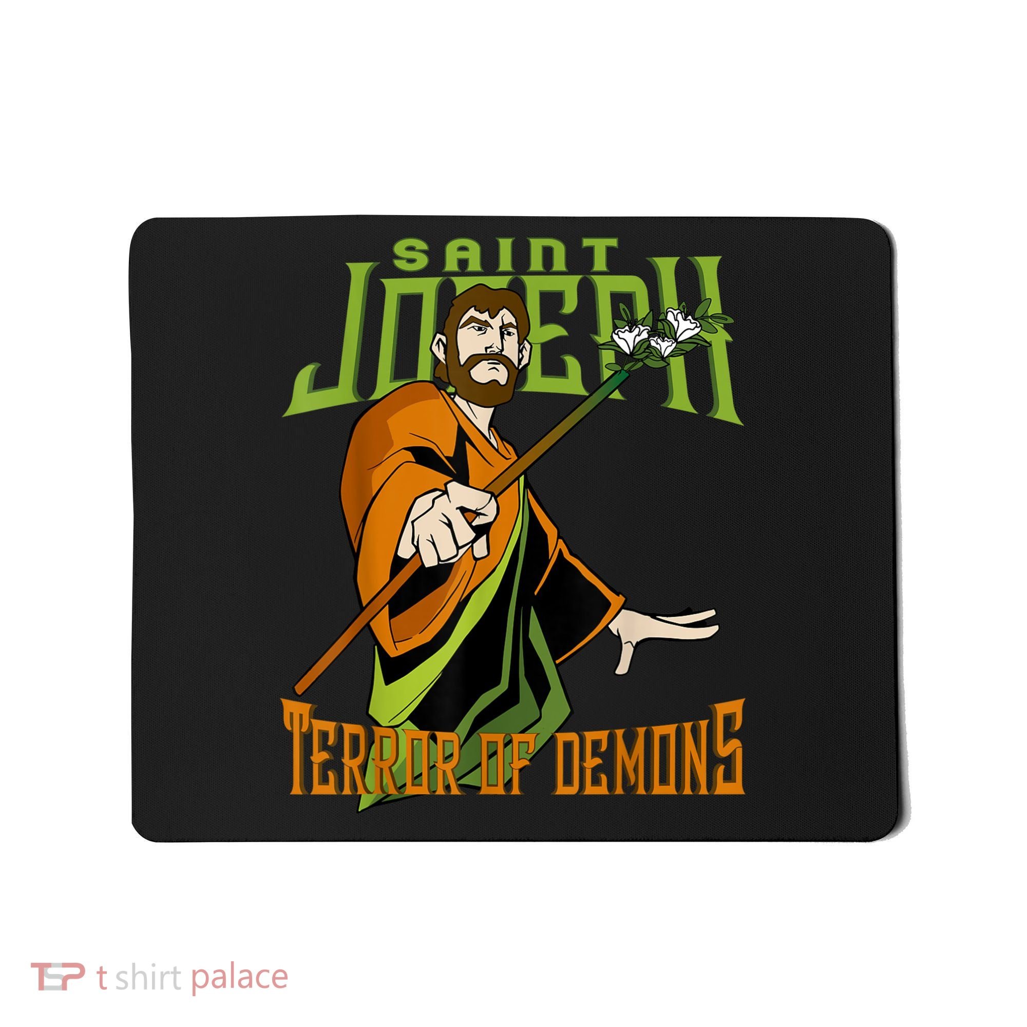 St Joseph Terror Of Demons Consecration 2021 Catholic Saint Mousepad