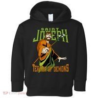St Joseph Terror Of Demons Consecration 2021 Catholic Saint Toddler Hoodie thumb 0
