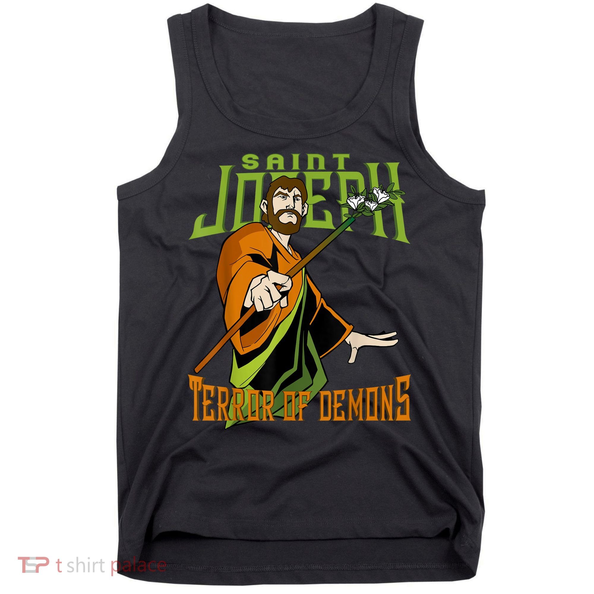 St Joseph Terror Of Demons Consecration 2021 Catholic Saint Tank Top