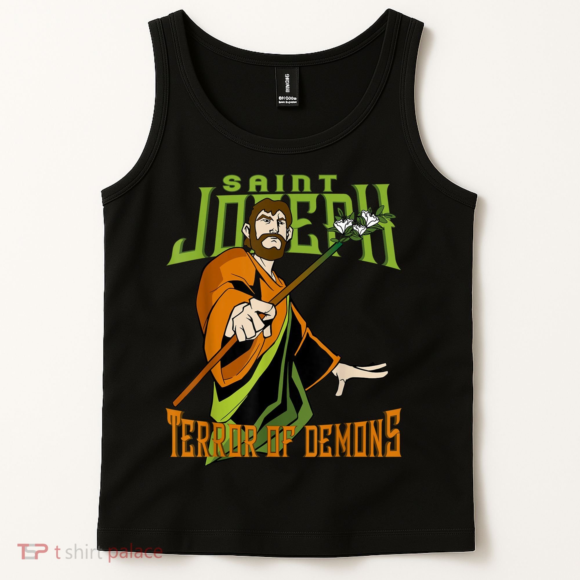 St Joseph Terror Of Demons Consecration 2021 Catholic Saint Tank Top