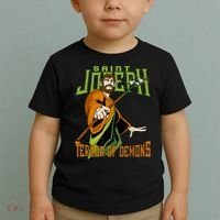 St Joseph Terror Of Demons Consecration 2021 Catholic Saint Toddler T-Shirt thumb 2