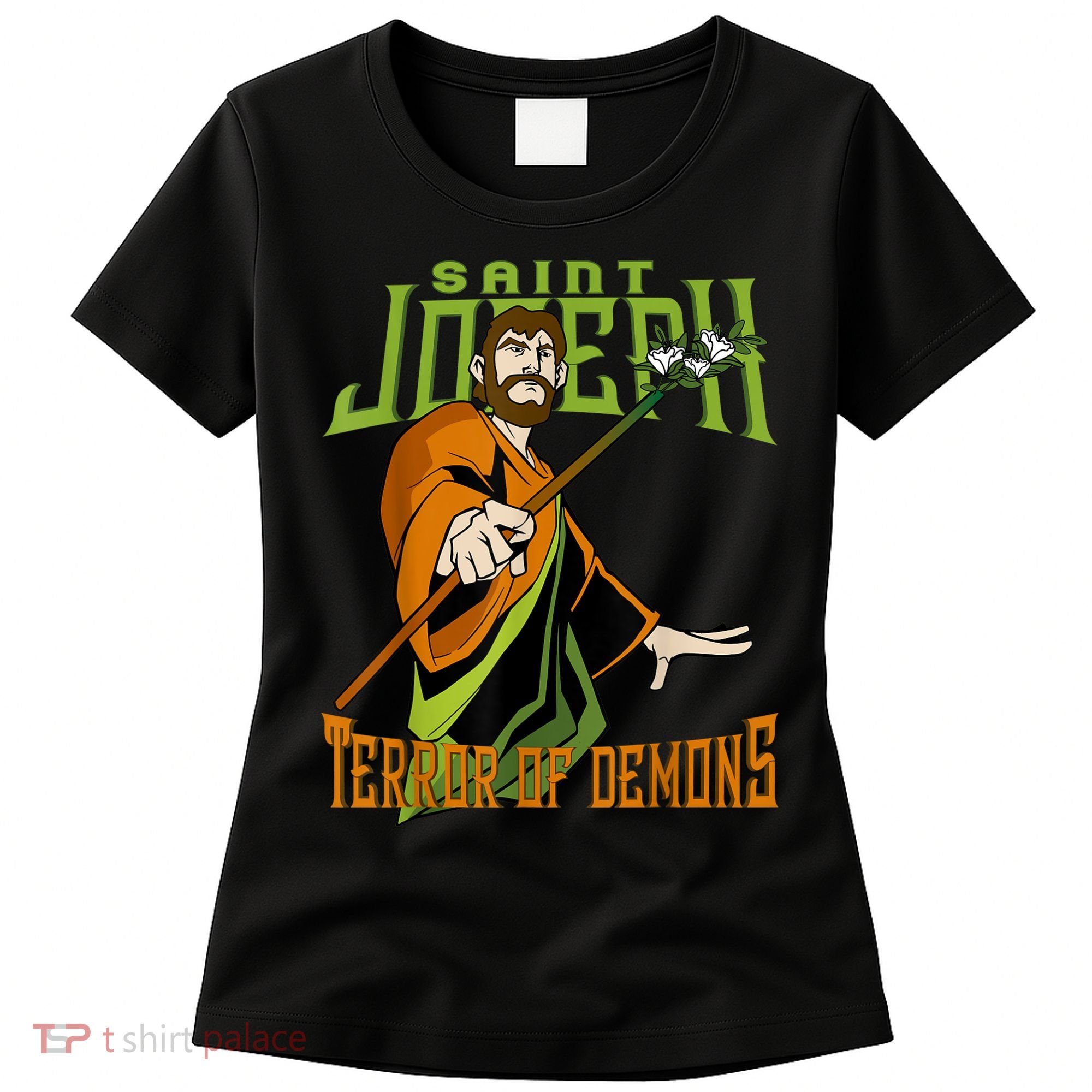 St Joseph Terror Of Demons Consecration 2021 Catholic Saint Women's T-Shirt