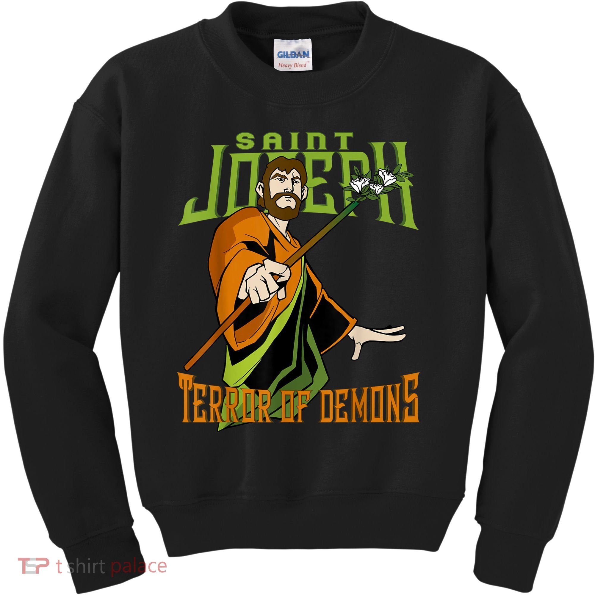 St Joseph Terror Of Demons Consecration 2021 Catholic Saint Kids Sweatshirt