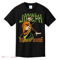 St Joseph Terror Of Demons Consecration 2021 Catholic Saint Kids T-Shirt thumb 0