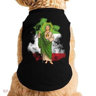 San Judas Tadeo con Bandera de México Doggie Tank