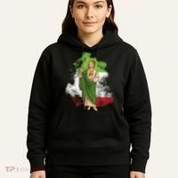 San Judas Tadeo con Bandera de México Hoodie thumb 5