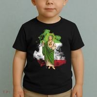 San Judas Tadeo con Bandera de México Toddler T-Shirt thumb 2