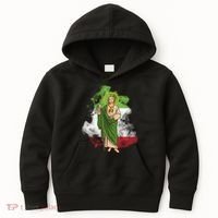 San Judas Tadeo con Bandera de México Kids Hoodie thumb 0