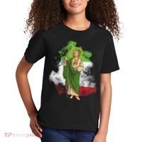 San Judas Tadeo con Bandera de México Kids T-Shirt thumb 2