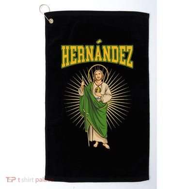 San Judas Tadeo Con Apellido HernáNdez Golf Towel