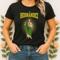 San Judas Tadeo Con Apellido HernáNdez Women's T-Shirt thumb 2