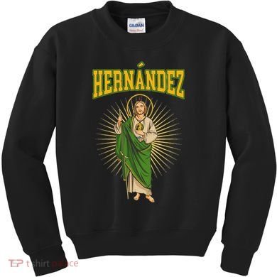 San Judas Tadeo Con Apellido HernáNdez Kids Sweatshirt