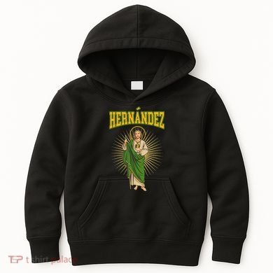 San Judas Tadeo Con Apellido HernáNdez Kids Hoodie