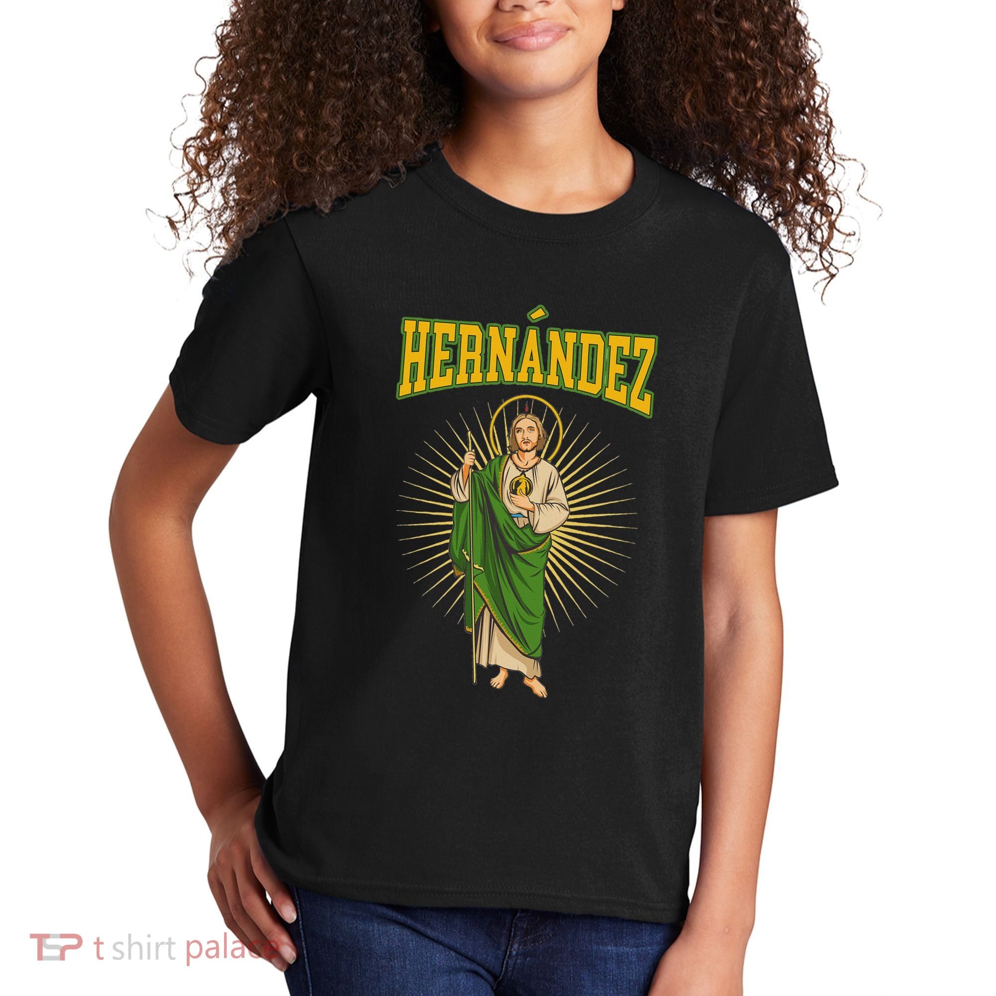 San Judas Tadeo Con Apellido HernáNdez Kids T-Shirt