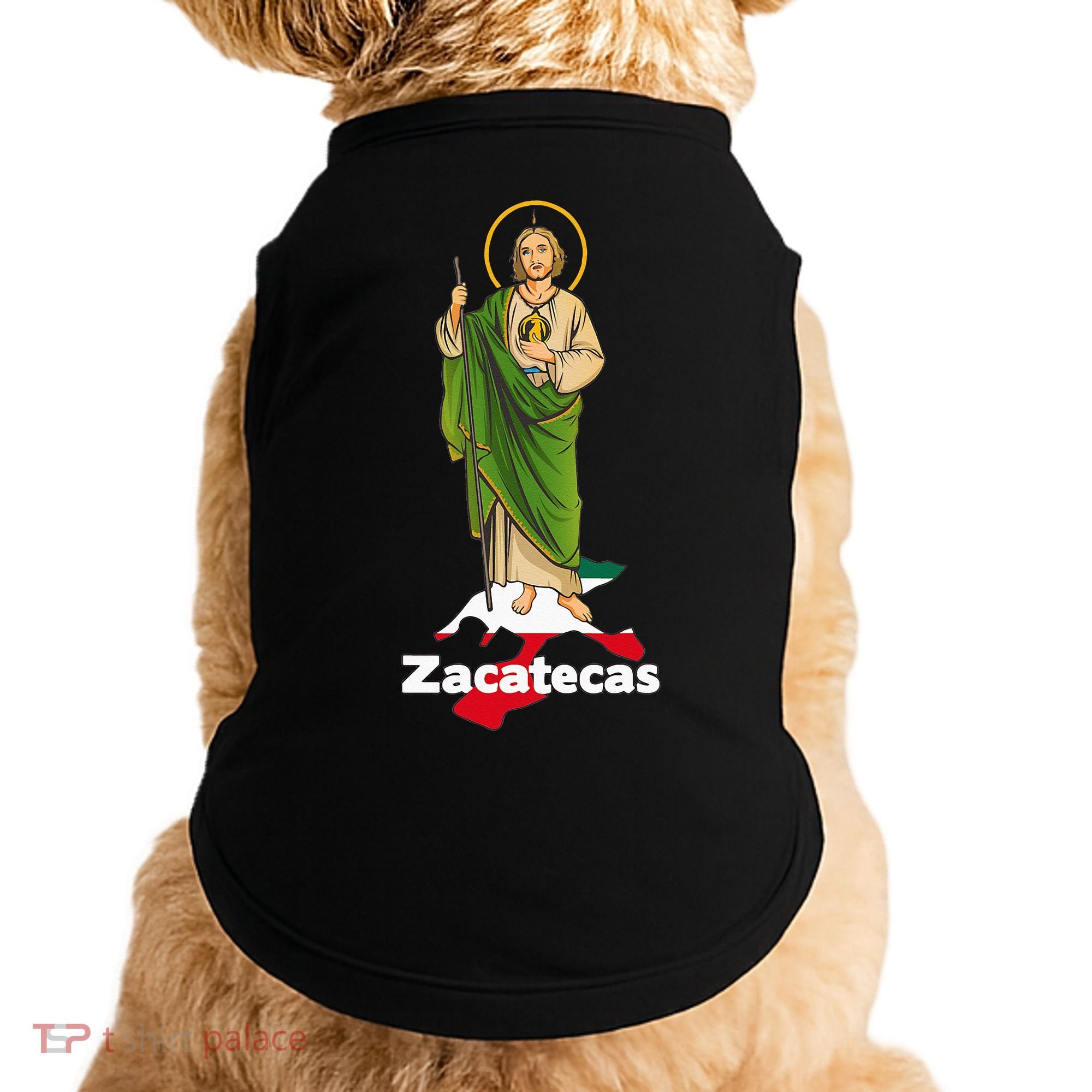 San Judas Tadeo with Zacatecas Mexico Doggie Tank