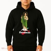 San Judas Tadeo with Zacatecas Mexico Hoodie thumb 2