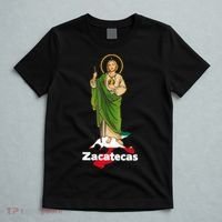 San Judas Tadeo with Zacatecas Mexico T-Shirt thumb 5
