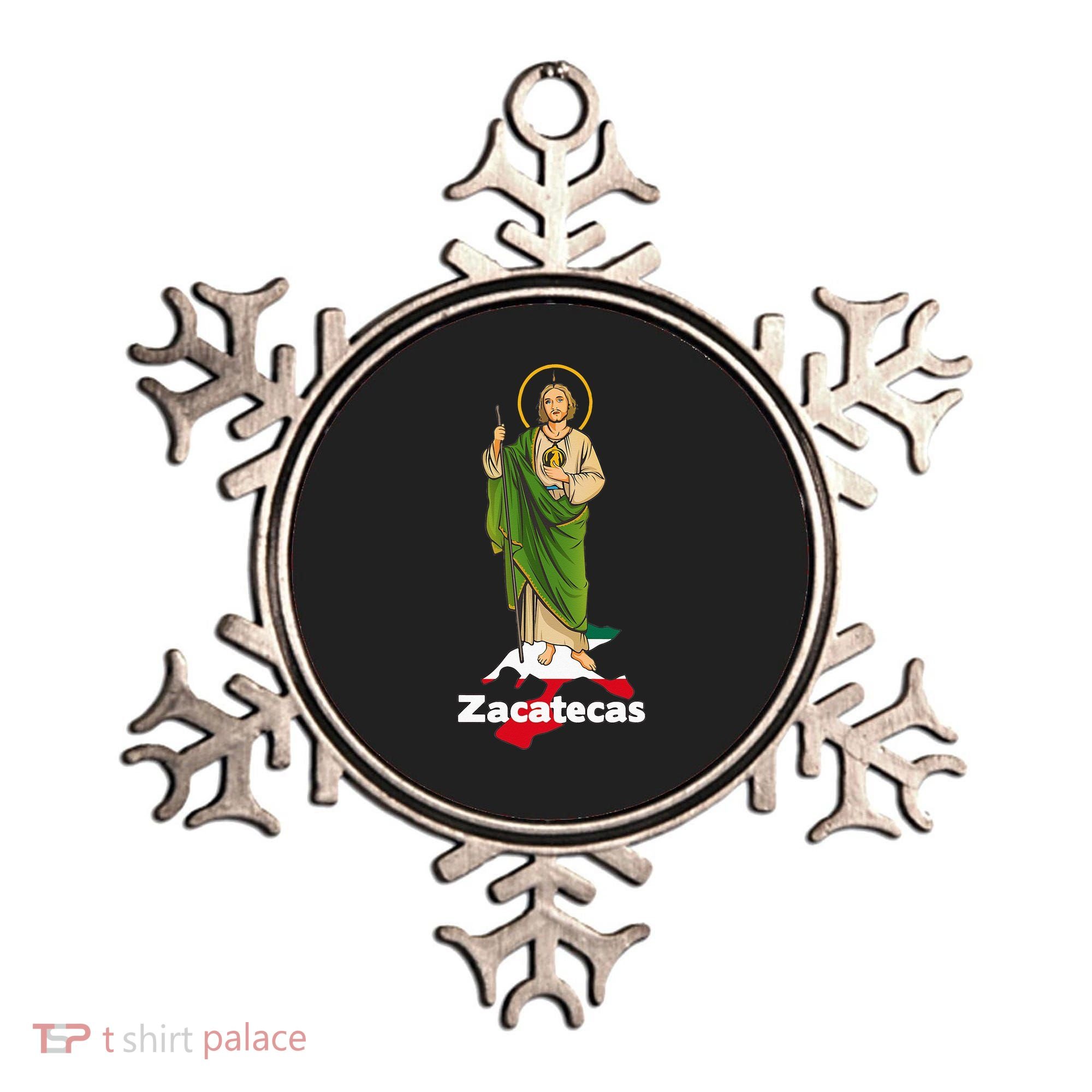 San Judas Tadeo with Zacatecas Mexico Ornament