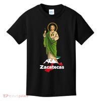 San Judas Tadeo with Zacatecas Mexico Kids T-Shirt thumb 0