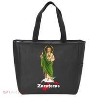 San Judas Tadeo with Zacatecas Mexico Tote Bag thumb 0