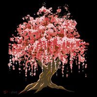 Sakura Japanese Tree Art Bucket Hat thumb 4