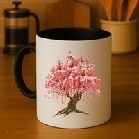 Sakura Japanese Tree Art Coffee Mug thumb 4