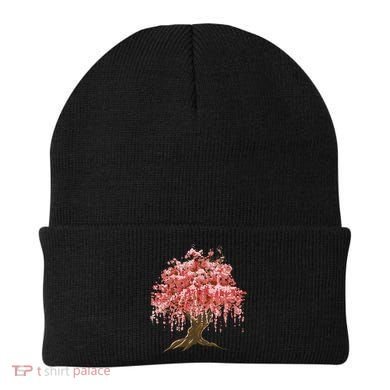 Sakura Japanese Tree Art Beanie