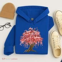 Sakura Japanese Tree Art Hoodie thumb 4