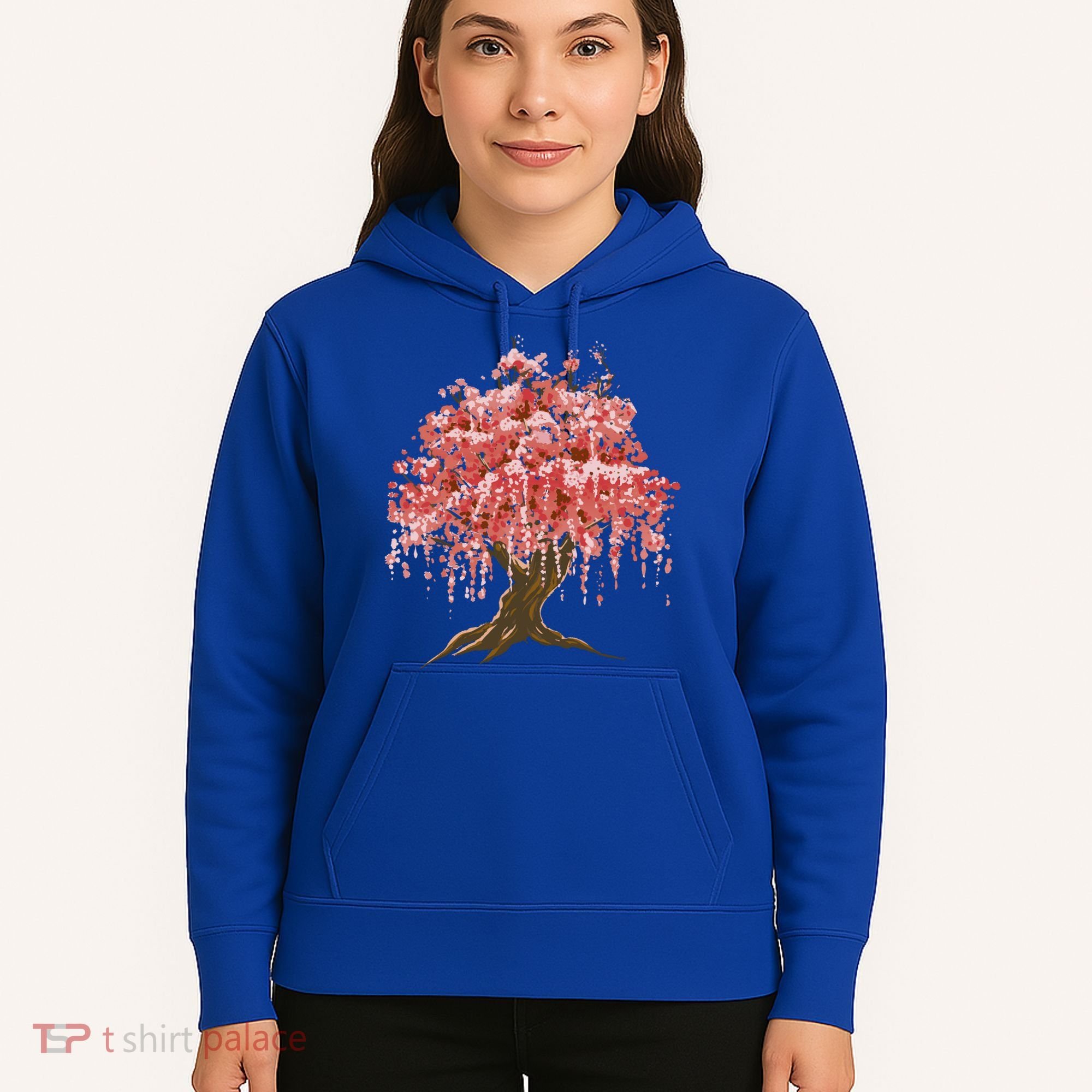 Sakura Japanese Tree Art Hoodie