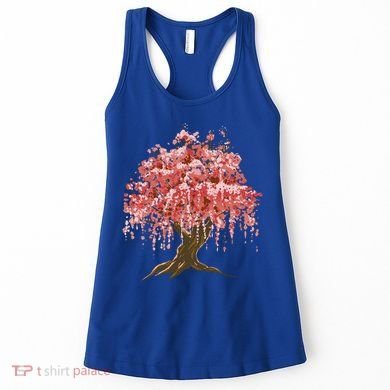Sakura Japanese Tree Art Women's Tank Top