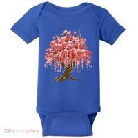 Sakura Japanese Tree Art Baby Bodysuit thumb 0