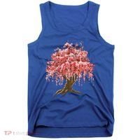 Sakura Japanese Tree Art Tank Top thumb 0