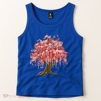 Sakura Japanese Tree Art Tank Top thumb 2