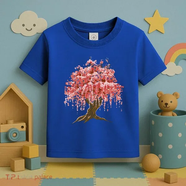 Sakura Japanese Tree Art Toddler T-Shirt